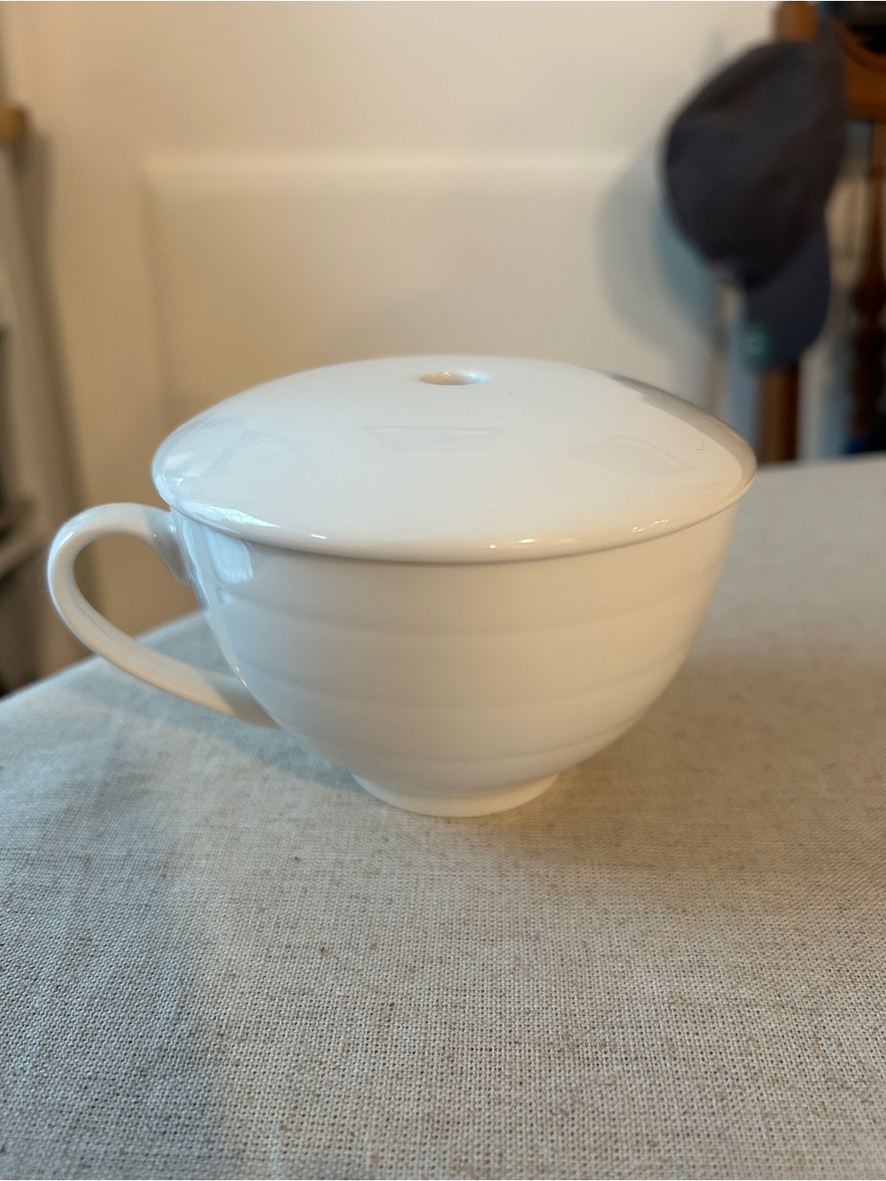 tea forte white teacup